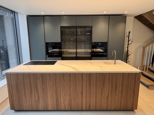 Display kitchen lacquered - display,