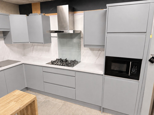 Brand new light grey matte - brand,