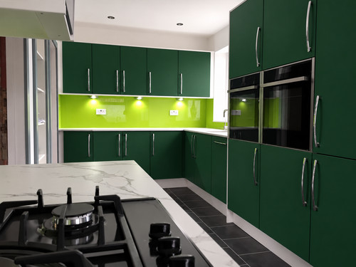 Brand new dark green painted - dark,