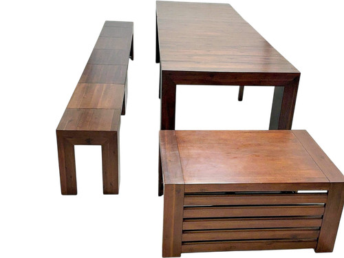 Transformer table solid - solid, wood