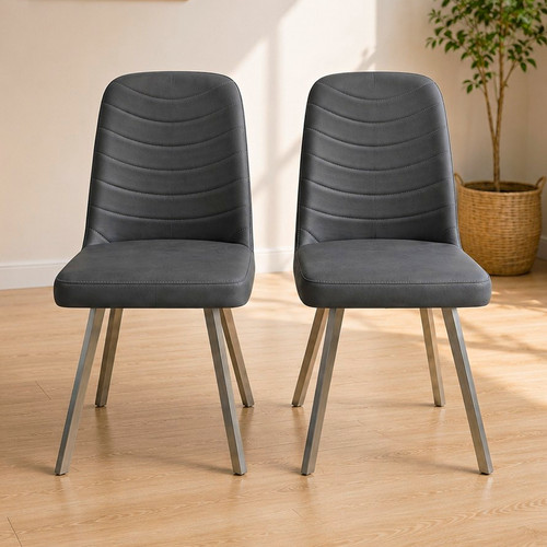 Evolution grey faux - faux, leather