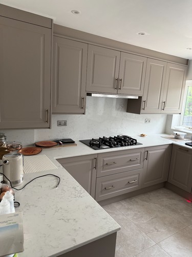 Brand new painted taupe - painted, ex