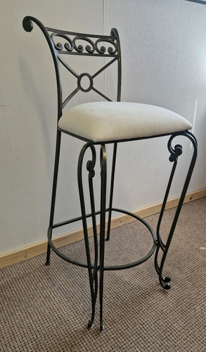 Metal bar stool - metal, stunning